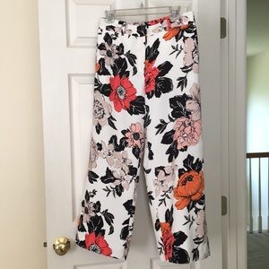 Ann Taylor Factory ankle length wide leg pants